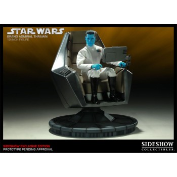 Star Wars Action Figure Grand Admiral Thrawn with Command Chair Exclusive 30 cm